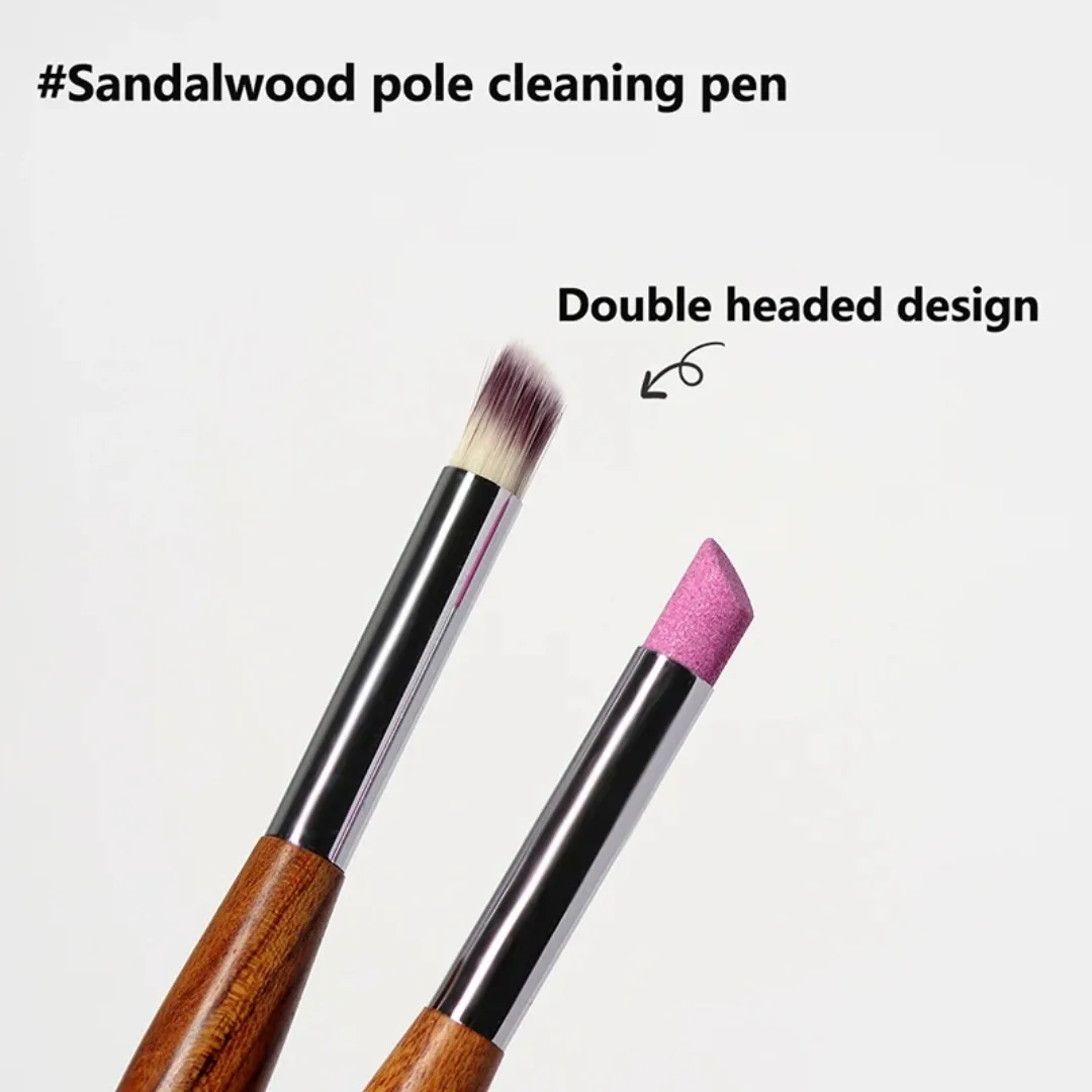 Double Head Nail Skin Grinding Pen Cuticle Remover Trimmer Dead Skin Remover Nail Polish Manicure Stick Nail Files Manicure Tool
