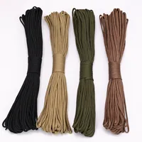 4mm 9 stand Cores Paracord for Survival Parachute Cord Lanyard Camping Climbing Camping Rope Hiking Clothesline 5M 10M 20M 30M