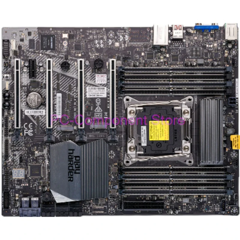 Server Motherboard For Supermicro X299 LGA2066 Support For Core x 4-way GPU Deep learning C9X299-RPGF-L