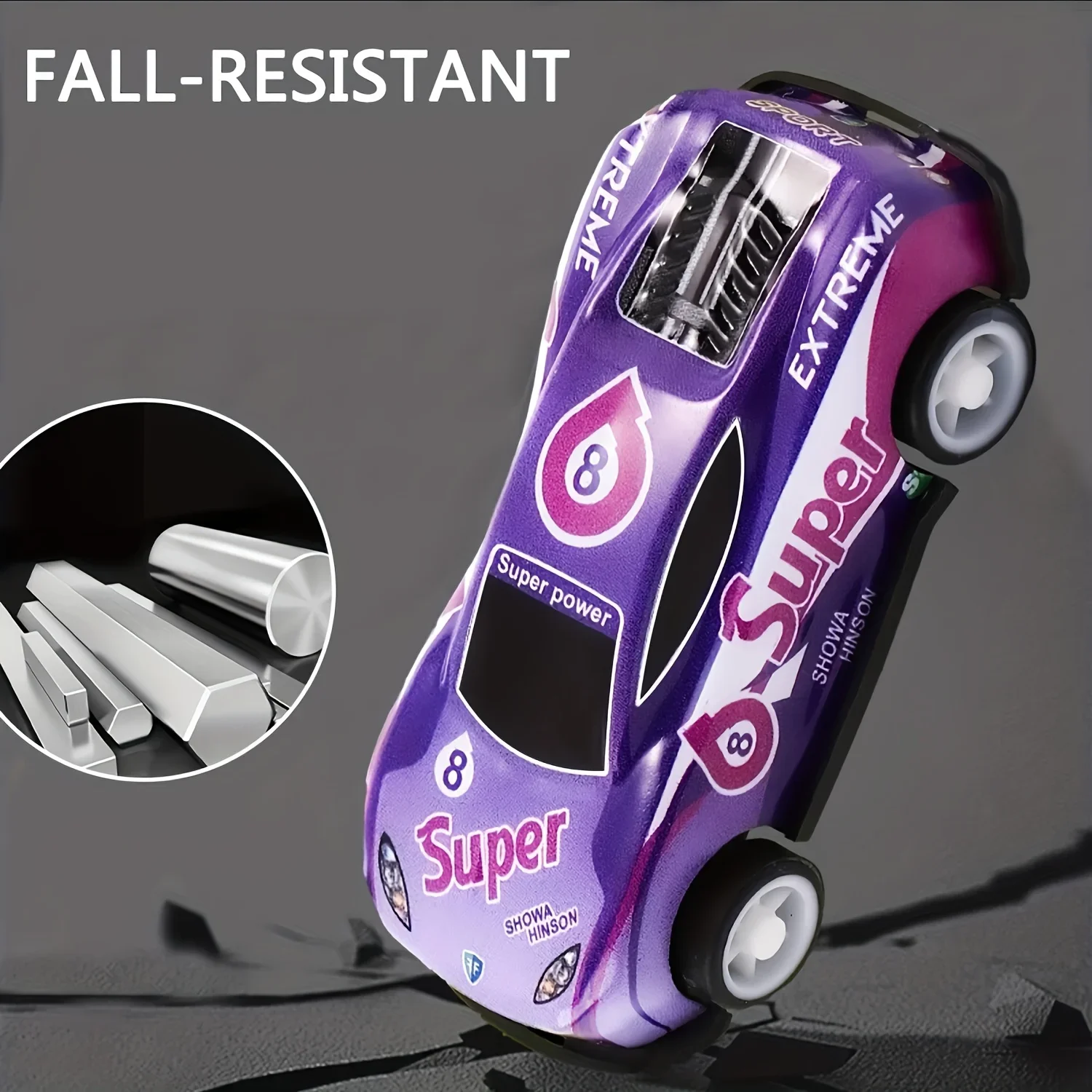10/20/30 Stück Mini-Rückziehautos - Großpackung Party-Geschenk Rennautos Spielzeug (Stil und Farben zufällig) – Detail 2