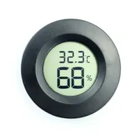 Mini Hygrometer Thermometer °C/°F Switch Electronic Humidity Temperature Meter LCD Display Reptiles Temperature Control Products