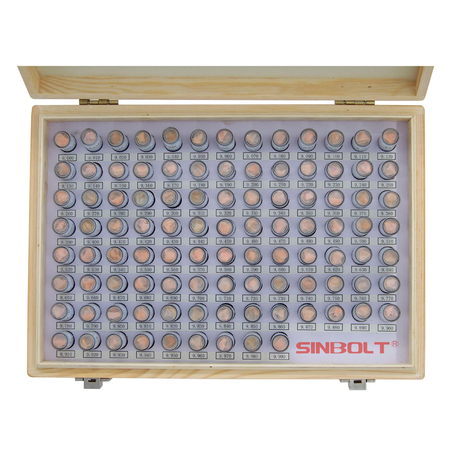 Pin Gauge Set,6.000mm--10.000mm(Step: 0.01,401pcs),Fast Delivery!