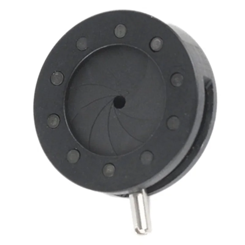 5X คู่มือรูรับแสงปรับ Mechanical Iris ไดอะแฟรม Iris Diaphragm สําหรับกล้องดิจิตอลกล้องจุลทรรศน์ Iris เลนส์ SK12-PZZW