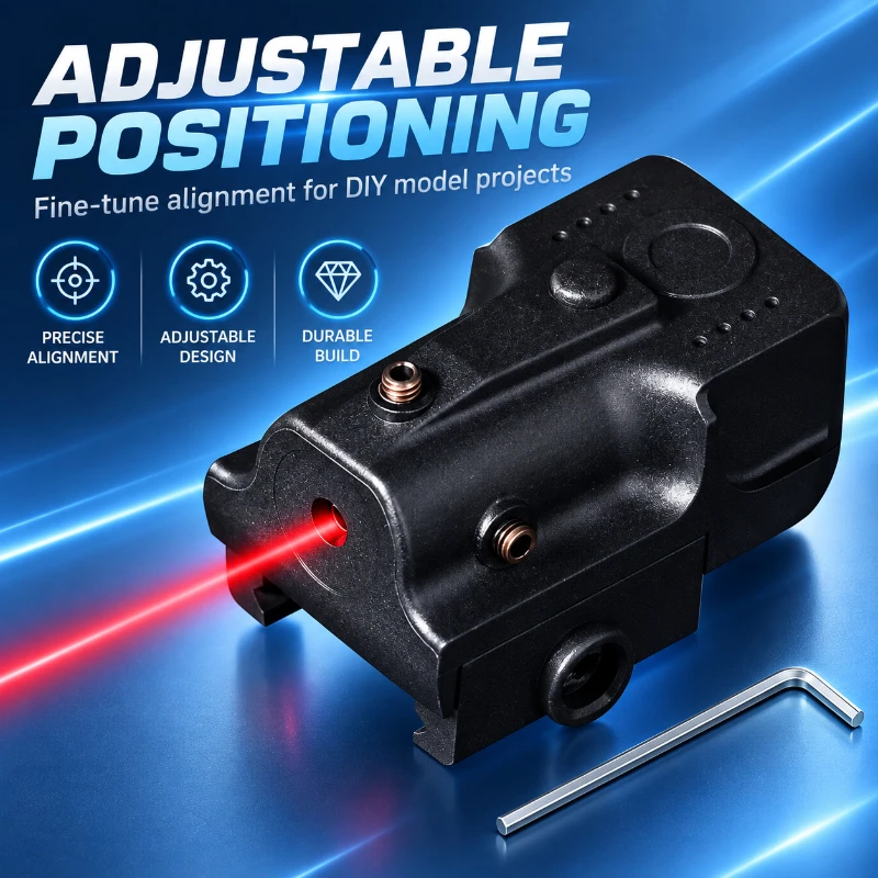 Model Optical Indicator Accessory Adjustable Alignment Tool With Mount Bracket Nylon Housing For Model DIY Assembly