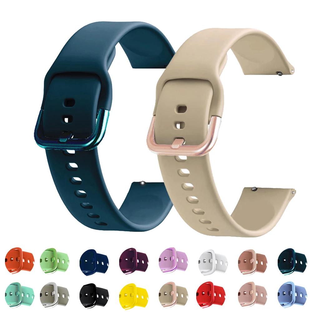 Correa de silicona suave para reloj inteligente, pulsera deportiva de 22mm para LEMFO K22 PRO, K52, K27, K37, C20, K56 PRO, LEM56, DM50, C22