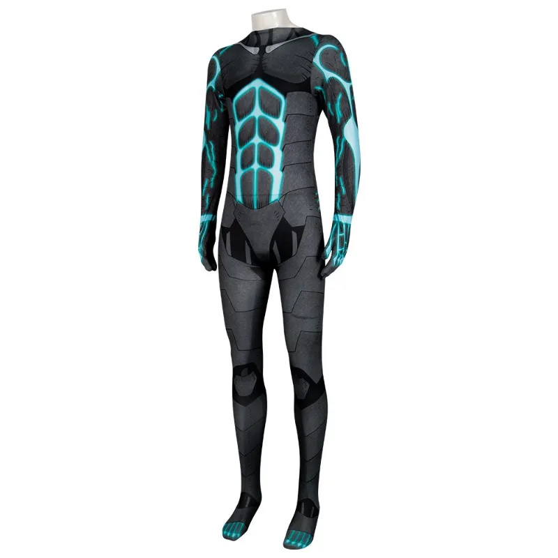 كايجو رقم. 8 تأثيري حلي أنيمي هالوين دور اللعب بذلة كرنفال مرحلة حفلة أزياء مسرحية كوس ارتداءها الملابس