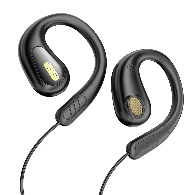 YTOM A13 نوع C 3.5 مللي متر السلكية سماعة مفتوحة الأذن سماعات باس ستيريو لعبة الموسيقى سدادات إلغاء الضوضاء سماعات الأذن PK AK6 EDX