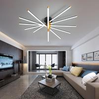 Led Chandelier Lights For Living Room Bedroom Modern Chandelier Smart Home Bluetooth Compatible with Alexa Google Home APP RC