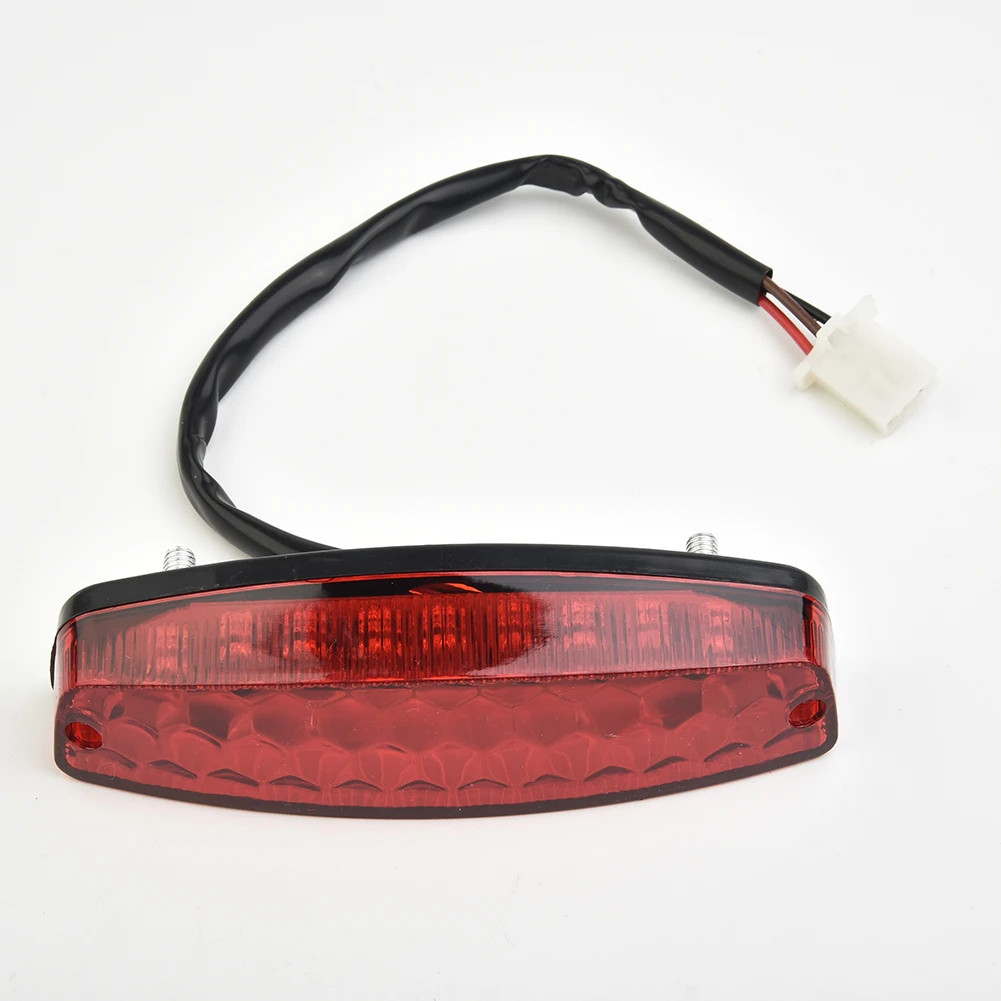 Car Brake Light Easy To Install Parts License Lamp 3 Wire Accessories LED Red For ATV Off-road Motorcycle Useful