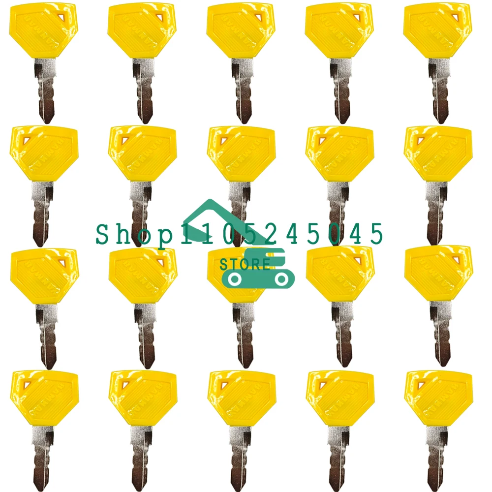 Ignition Keys for YM Excavator EX450 AM879480 LVA803606 1A7880-52100 198360-52160 50Pcs 4