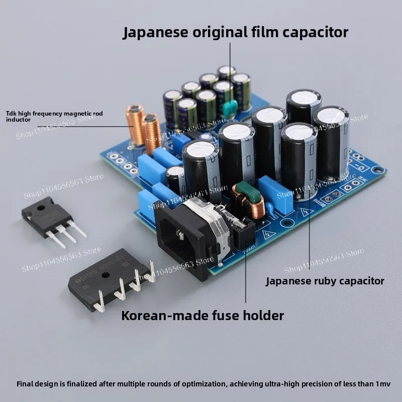120W DC Linear Regulated Power Supply DC Output 5V-24V Voltage 12V Hard Drive Enclosure NAS Router - view 3