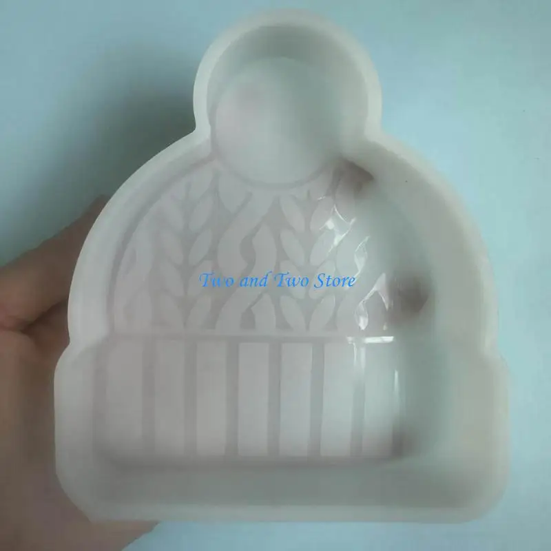 HX6F Diamant Kaninchen Form Handherstellung Seife Formen Tonform Silikonmaterial