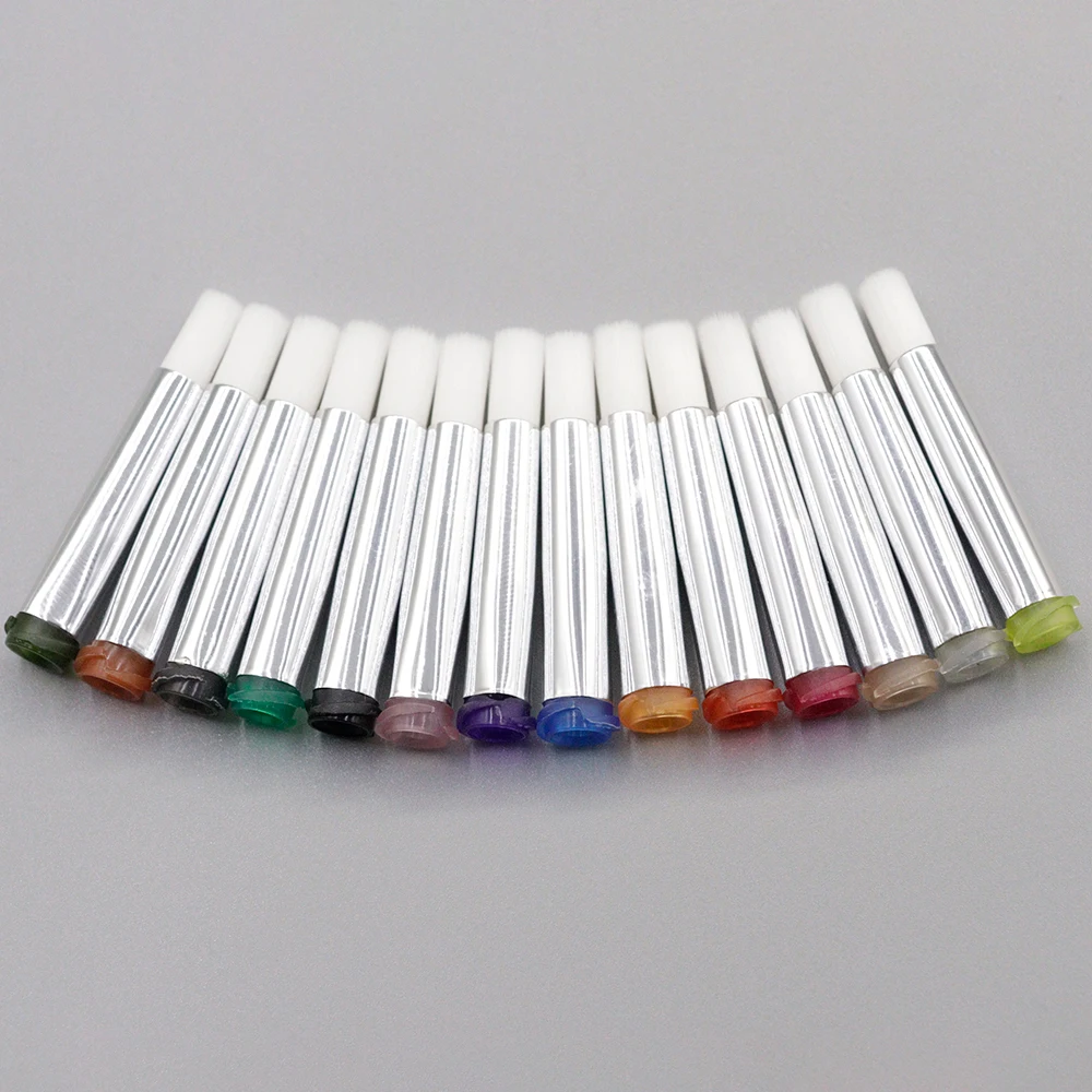 5pcs 5mm Round Mouth Soft Brush Needle Dispensing Injection Needle Glue Coating Needle for Precision Dispensing Machine