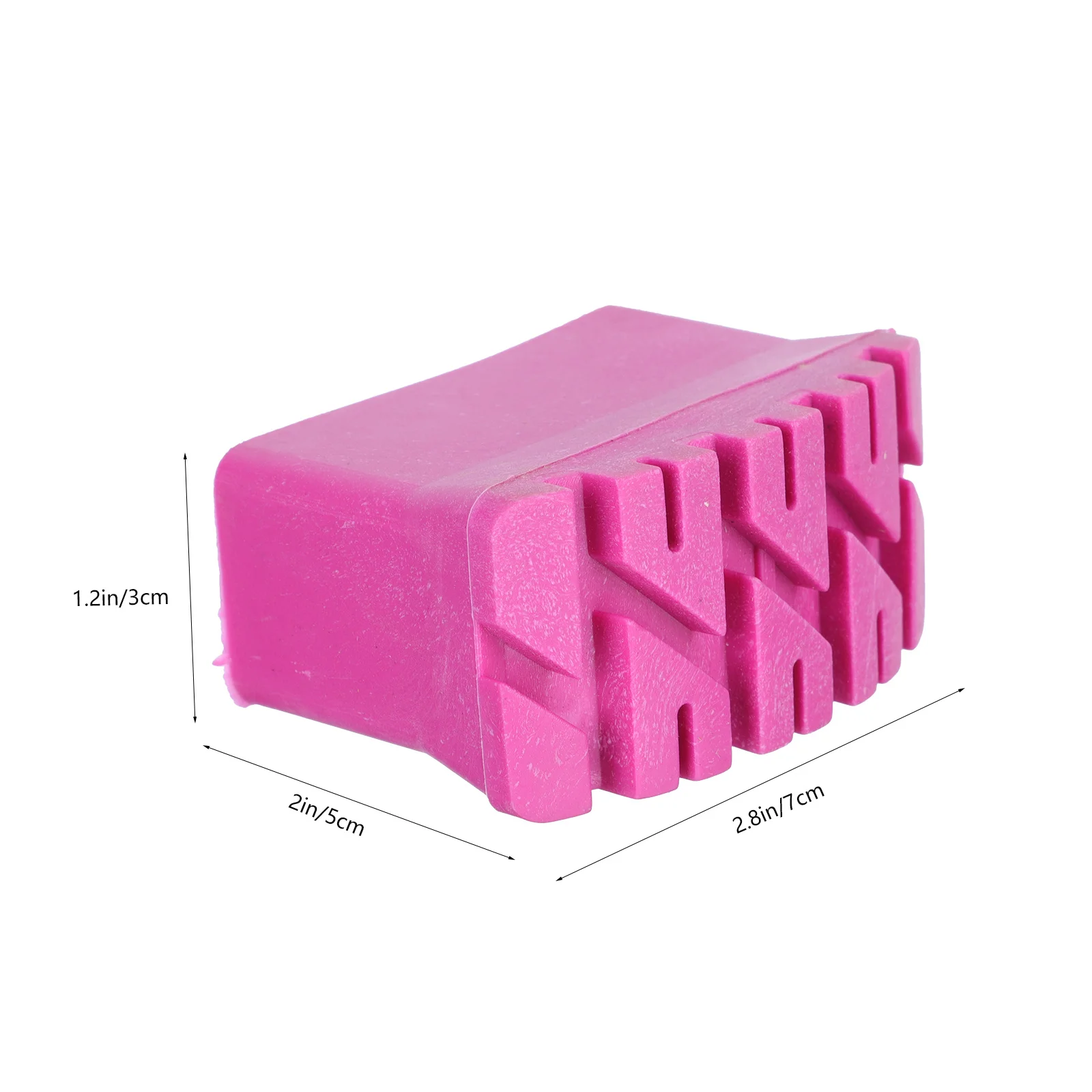 2 قطعة مكافحة زلة سلم قدم حامي منصات ارتداء مقاومة أغطية مطاطية آمنة عدم الانزلاق الحصير اكسسوارات طوي سلم غطاء للقدم #5