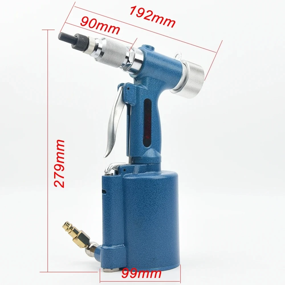 For YOUSAILING M4 M5 M6 M8 M10 Semi-automatic Air Nut Riveter Gun Thread Riveting Tool Stainless Steel Nuts