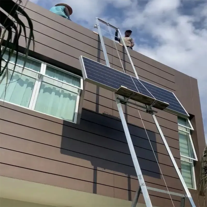 Glass Door and Window Lift Electric Photovoltaic Panel Lift Crane Solar Panel Lift Miniature Portable Feeder