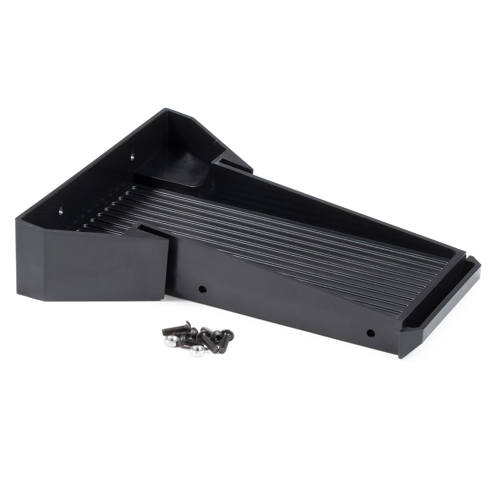 Cama de Caminhonete Escala 1/10 em ABS Moldado para Chassi de Rock Crawler RC, Cama Cheater LCG para Carroceria de Cabine Proline Power Wagon Vanquish Phoenix Fordyce