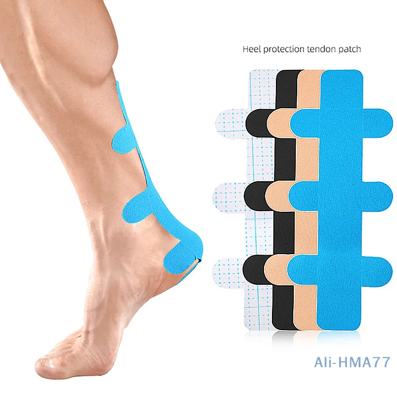 Pre Cut Protective Heel Leg Muscle Patch Calf Movement Protection Muscle Patch Fixed Strap Intramuscular Effect Patch