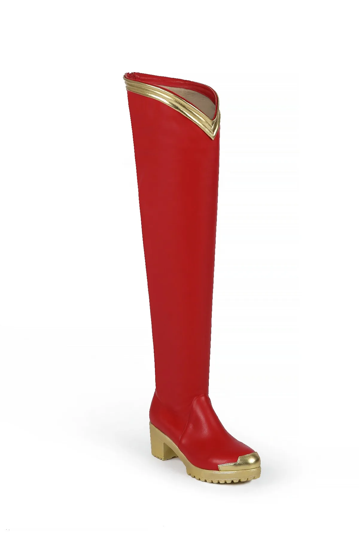 Superheros Cosplay Boots Woman Girls Halloween Shoes