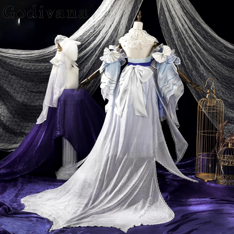 زهرة الزواج تأثيري لعبة فستان المرأة ثنائي الأبعاد لوليتا فستان الأميرة فستان الزفاف الإناث لعيد الميلاد عيد الهالوين