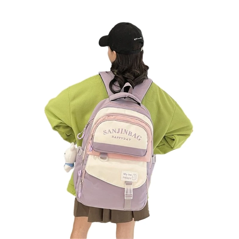 Bolso viaje para mujer, bolso universitario capacidad, bolso para escuela diaria