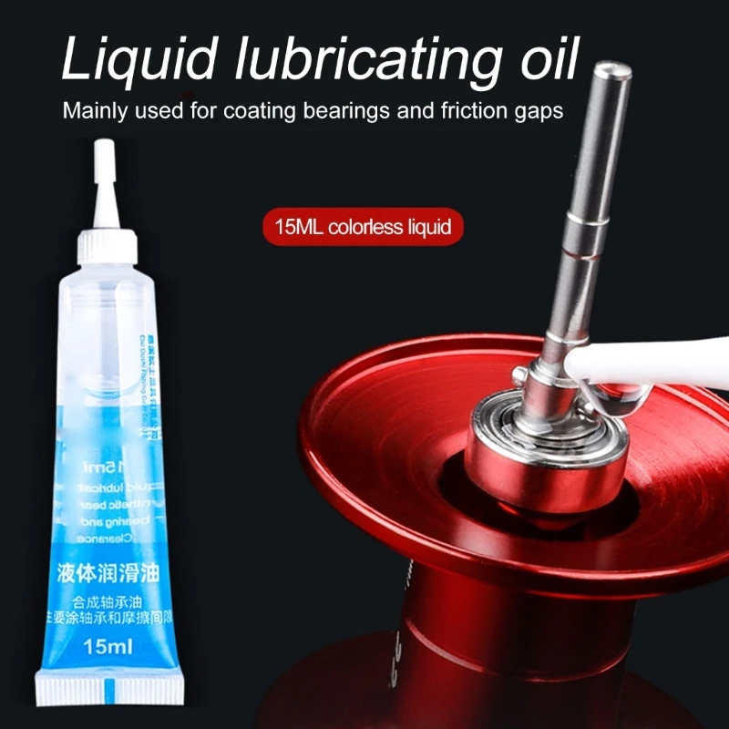 Fishing Reel Maintenance Lubricating Oil Gear Protective Greases Bearing Lubricants Oil Fishing Tackle Gear Accessorys