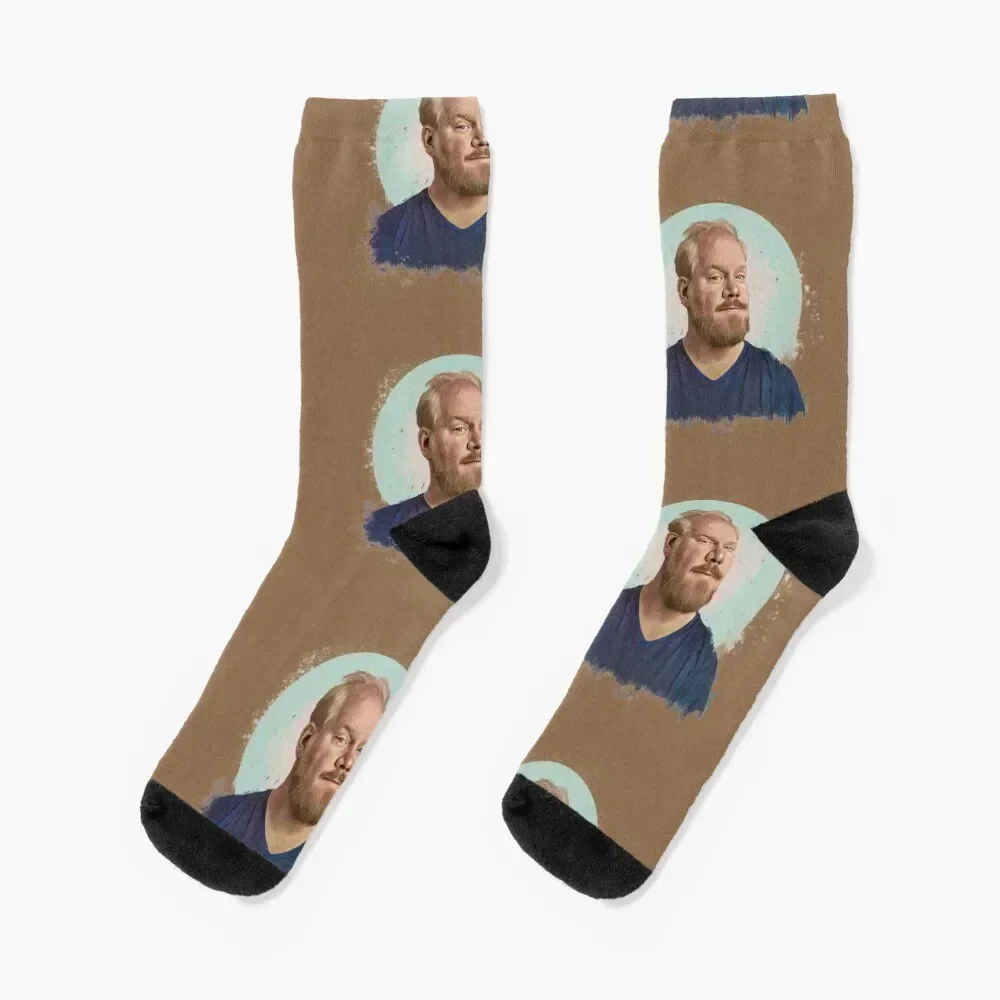 

Jim Gaffigan SHIRTS Socks Wholesale moving stockings designer Non-slip Ladies Socks Men's