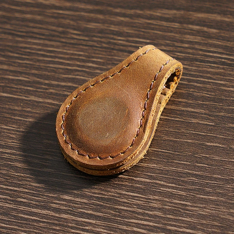 Marcador couro Marcadores página magnéticos Clipe página couro Clipe página dupla face