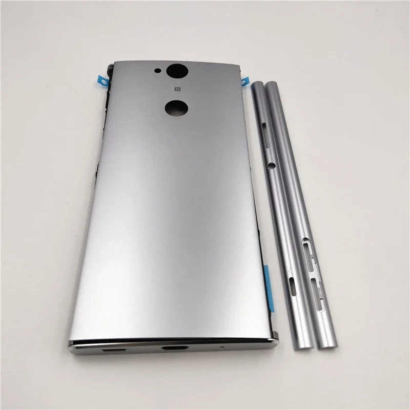 

Full Housing Middle Front Frame Bezel Housing For Sony Xperia XA2 Plus With Battery Back Cover Side Strip Without Side Button