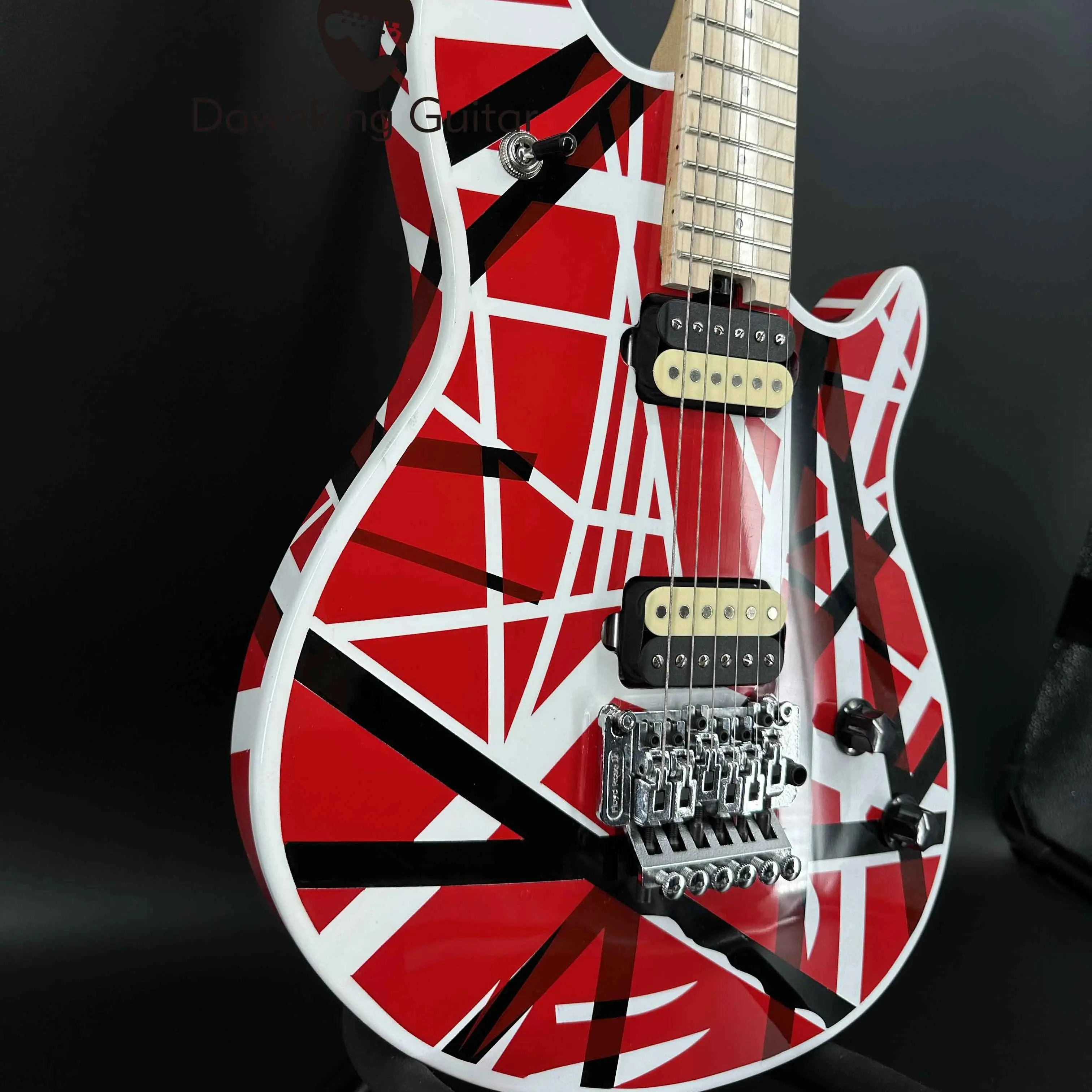 جيتار كهربائي بحروف الماهوجني برقبة خشب القيقب بلونين - شحن مجاني #2