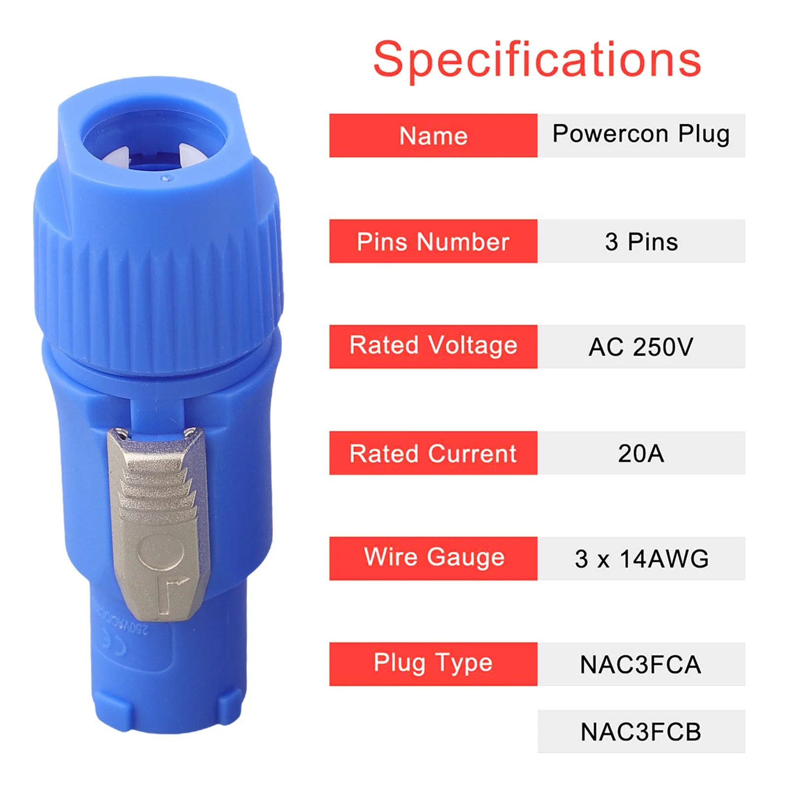 

A Comprehensive Solution Pack of Ten Efficiently Designed and Male Power Connectors Suitable for Multiple Uses