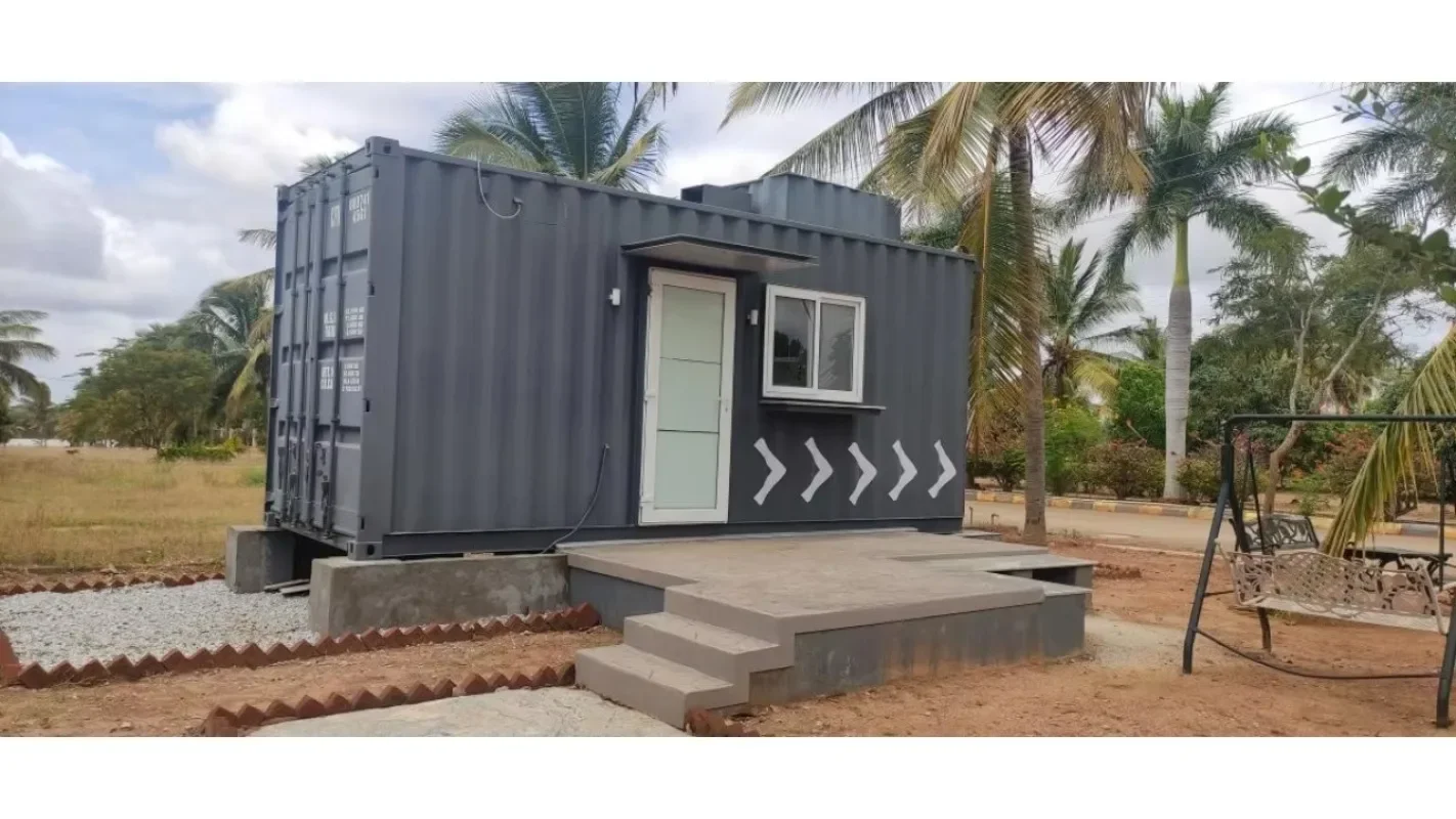 Cheapest Price Predfabricated Container Homes Smart House  Wholesale Folding Container House Export