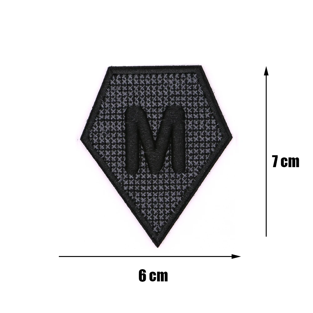 Military style iron-on badges, 1 part, star-style, Constellation Patch  Lote Parches Termoadhesivos Ropa Tactical Patch