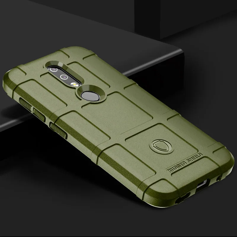 For Nokia 4.2 nokia4.2 Silicone Shield Case Armor Heavy Back Cover for nokia 4.2 Shockproof Rubber Matte Phone Cases