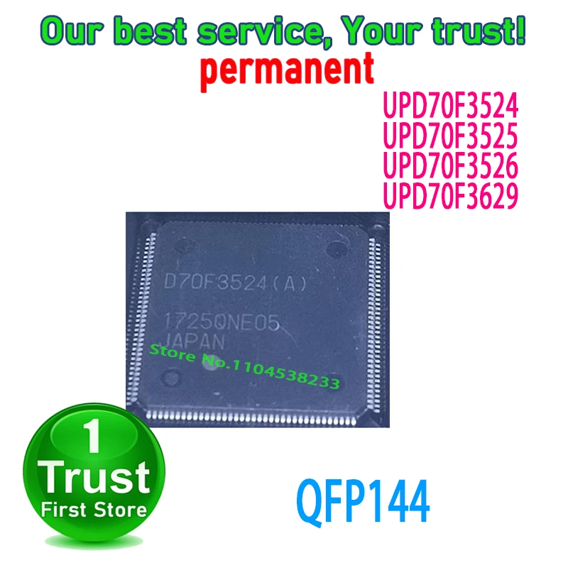 1PCS/LOT UPD70F3524 UPD70F3525 UPD70F3526 UPD70F3629 QFP144 NEW and Original in Stock