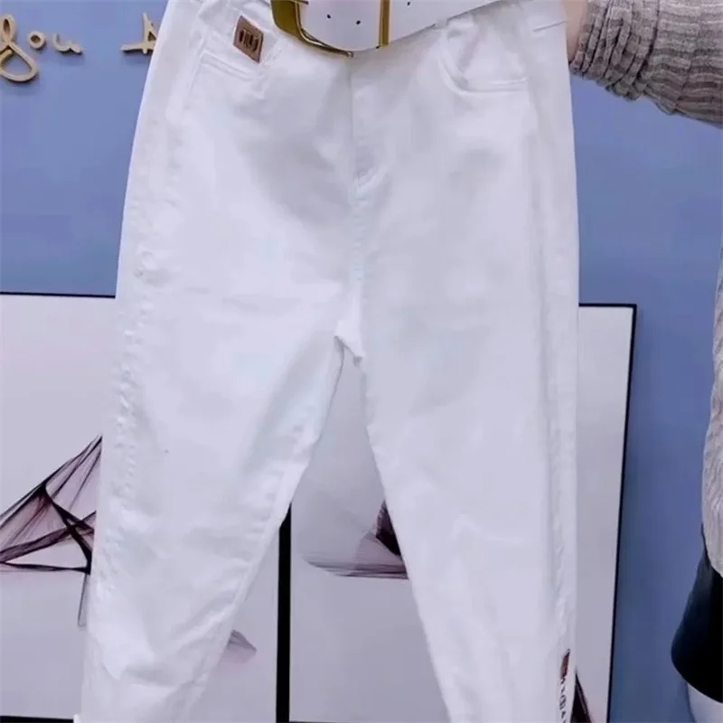 Koreanische 2025, Neue Mode Washe Harun Hosen frauen Frühling Herbst Hohe Taille Lose Alle-Spiel Casual Hosen Weibliche hosen Damen