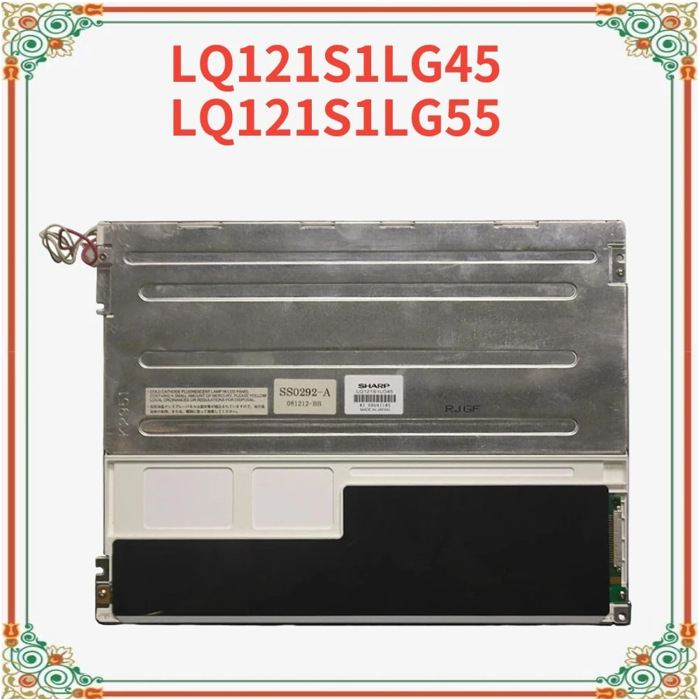 

100% Original 12.1" inch for Sharp LQ121S1LG45 LQ121S1LG55 LCD Display Screen Replacement Parts 800x600 Perfect working