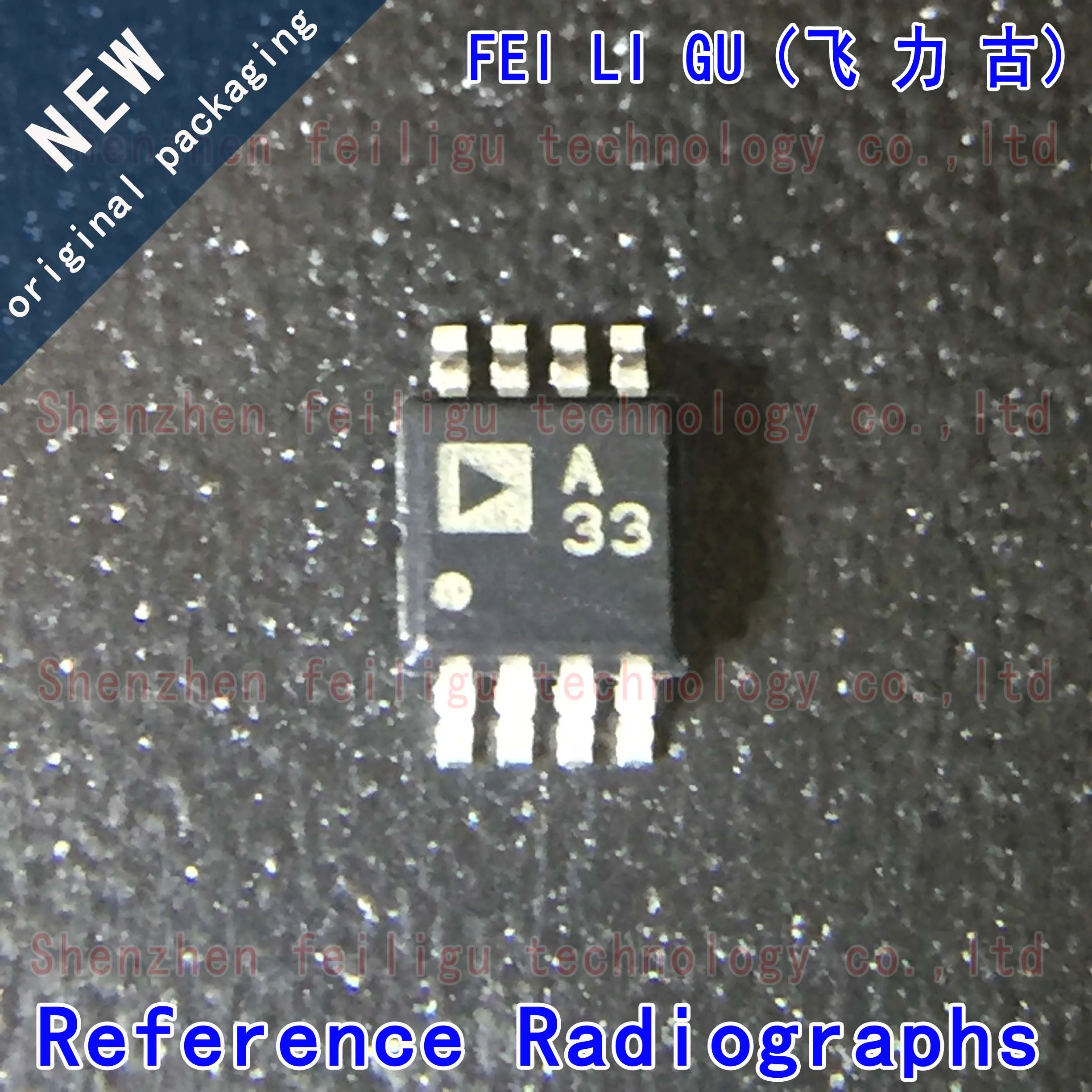 ADA4661-2ARMZ-R7 ADA4661-2ARMZ ADA4661-2 ADA4661 Serigrafia, Pacote A33 MSOP8 Precision op Amp Chip, 100% Novo Original