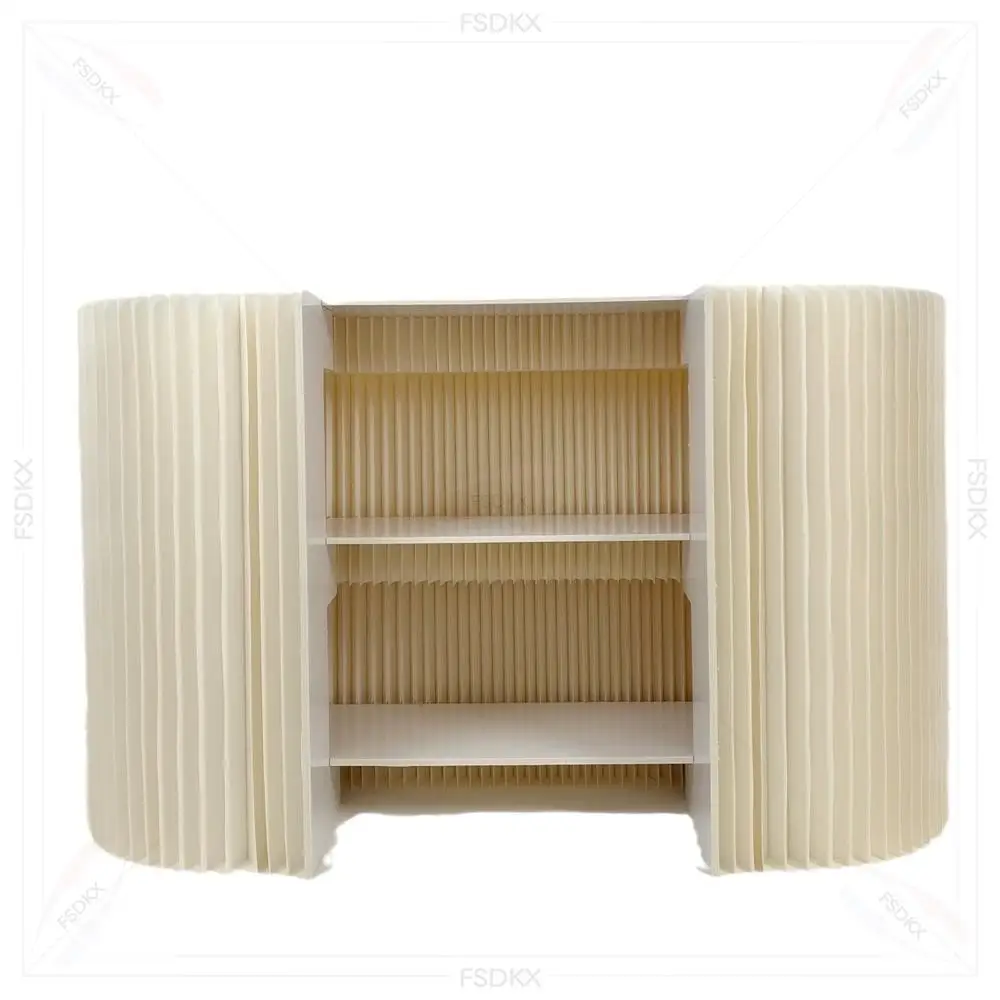 

Multifunctional Folding Table Paper Art Environmental Protection Bar Shopping Guide Reception Rack Exhibition Layout