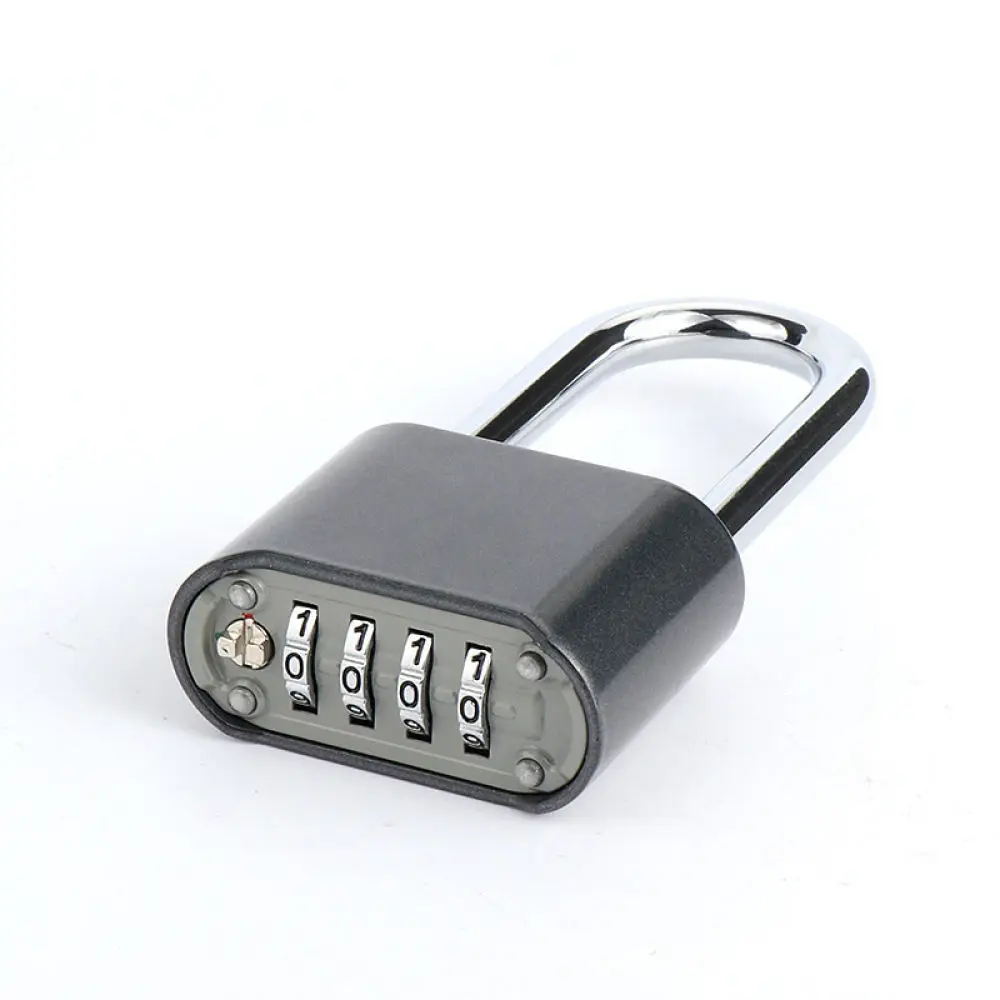 Heavy Duty Digital Password Padlock No Key Required Durable Metal Coded Security Lock For Outdoor Shed Door Garage Warehouse