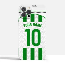 Spain Sevilla B-Betis VERDIBLANCOS Cover Case for iPhone 16 15 14 Pro Max 13 12 11 Mini X XS XR 7 8 6S Plus SE