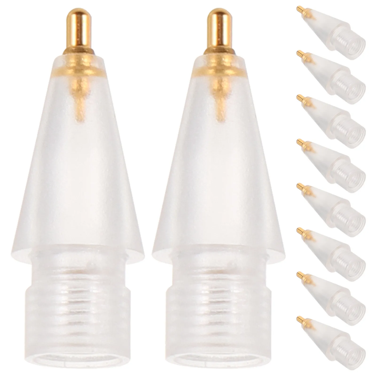 

Набор из 10 сменных наконечников для стилуса, универсальные, совместимые с Apple Pencil 1-го и 2-го поколения, для рисования