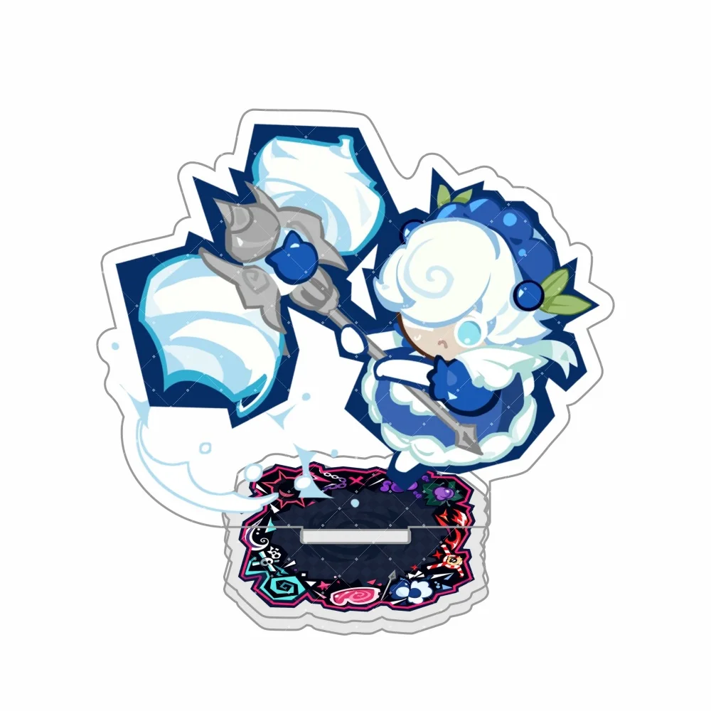 Cookie Run Kingdom Brightertaker Cookie 10cm Acrylic Stand Figure Anime Game Character Desk Ornament Collection Gift key chain