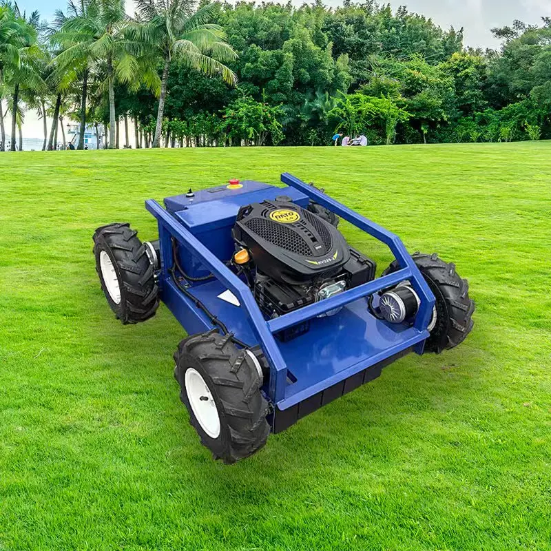 

CE certified customized remote-controlled agricultural lawn mower, delivered to your door.