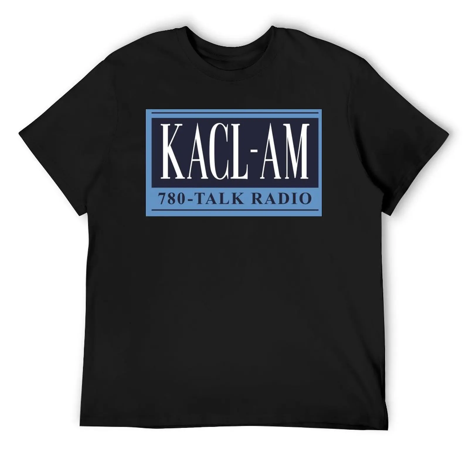 KACL AM Talk Radio T-Shirt plus size tops anime figures tops shirts graphic tee men