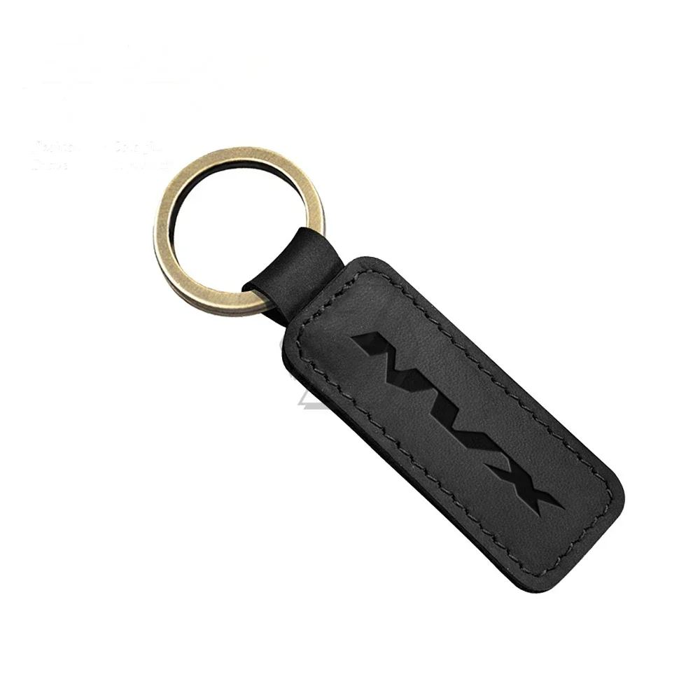 For Yamaha NVX 125 125i 155 Scooter Motorcycle Cowhide Keychain Key Ring