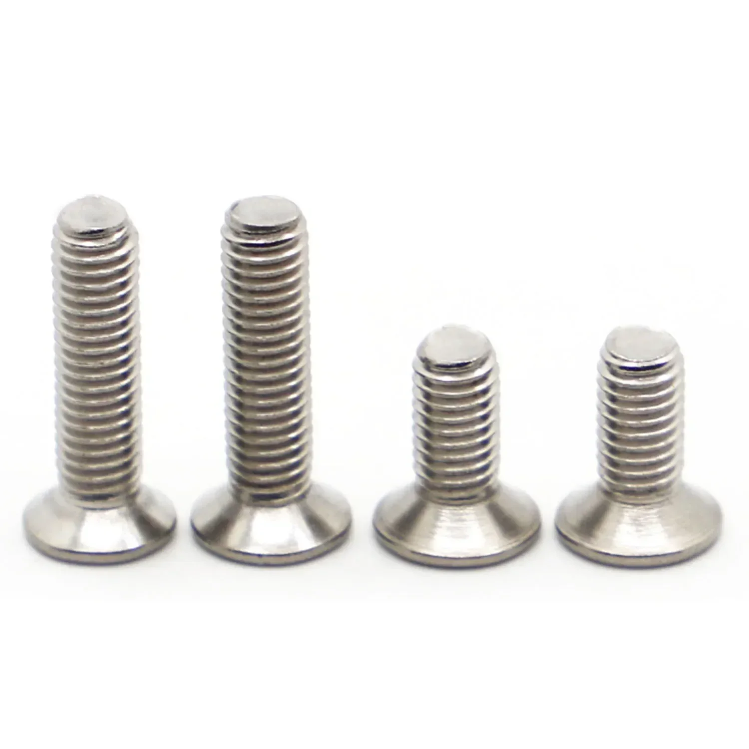 M2 M2.5 M3 M4 M5 M6 Bullone a testa svasata piatta Torx a sei lobi in acciaio inossidabile 304 con perno Vite di sicurezza antifurto a prova di manomissione