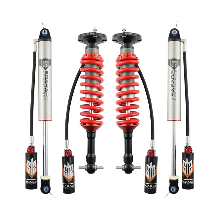 

SOARAP 4X4 High Quality off Road 2" Lifting Front Rear Gas Adjustable Shock Absorbers for FORD F150
