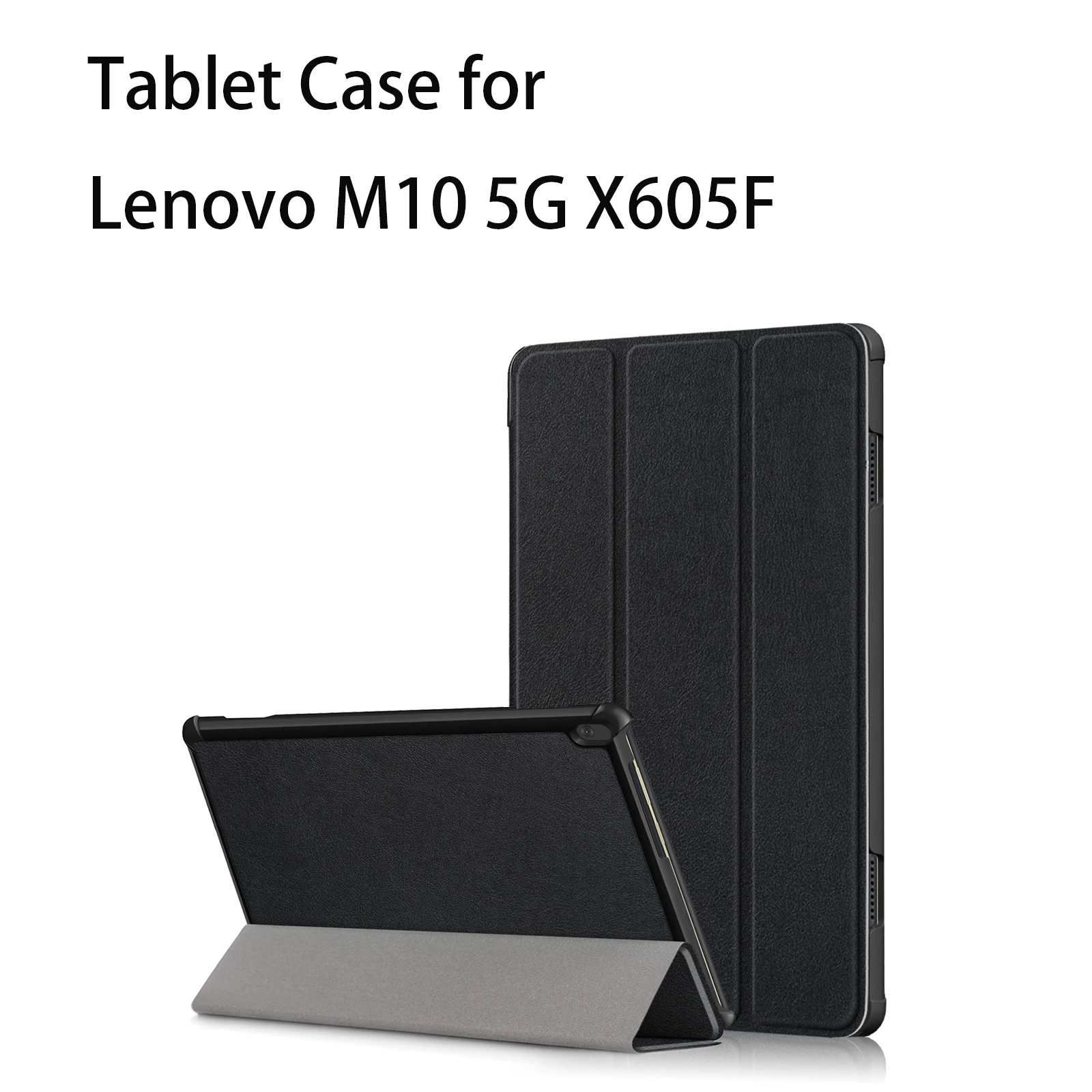 

Tablet Case for Lenovo M10 5G X505F/X505X/605F Protective Cover (PU Leather Material,ultra Slim,Shockproof)
