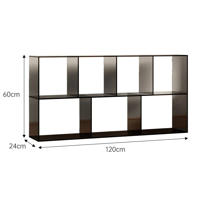 Minimalist bookshelf floor-to-ceiling household locker, living room window cabinet, simple bookcase, bedroom storage cabinet